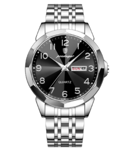 poedagar-810-watch-black-silver