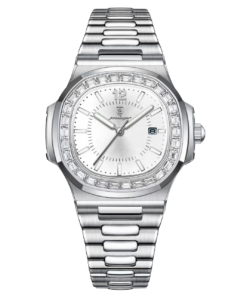 poedagar-918-watch-white-silver-line